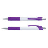 Purple White Barrel Byron Pens